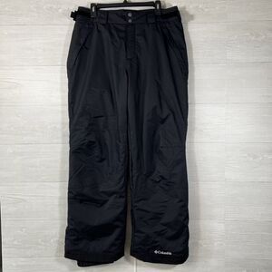 Womens Columbia Omni-Tech Black Snow Pants Medium